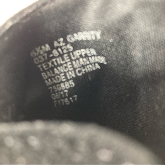 4/$25 Arizona Suede Black Zip Booties Size 6.5 - Picture 7 of 9